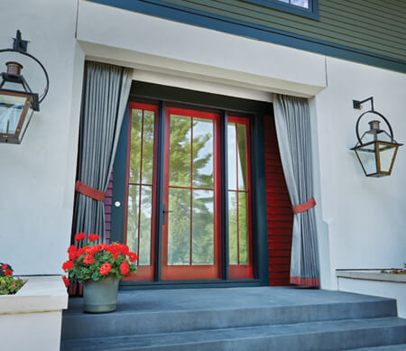 Heritage Series segment head outswing patio door.