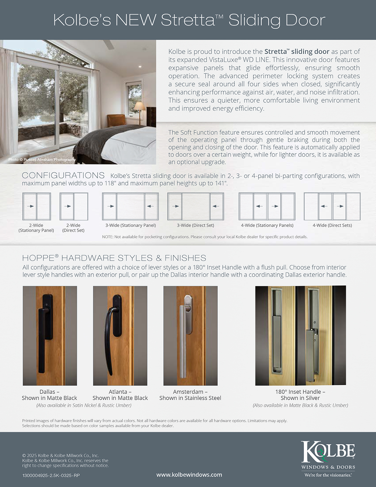 Download Stretta Sliding Door sell sheet