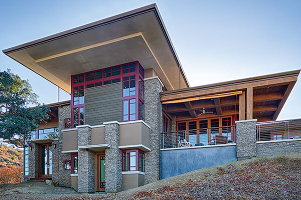 A Vision in Almaden Valley exterior project back elevation