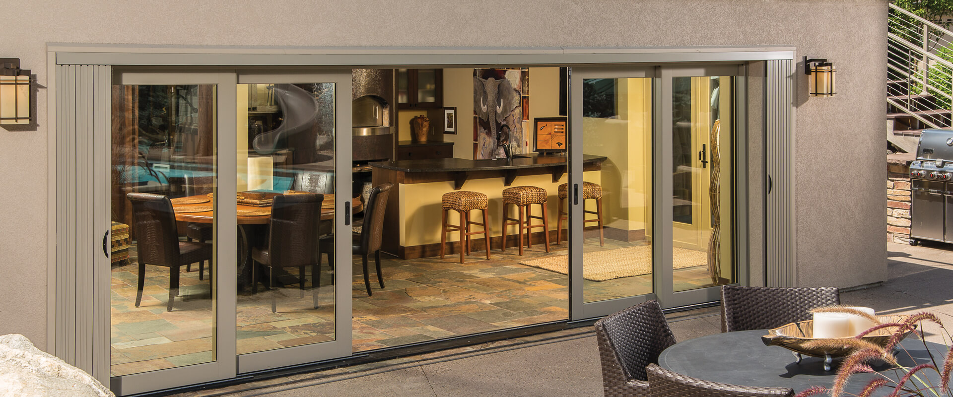 Ultra TerraSpan Lift & Slide Doors Exterior