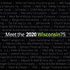 Wisconsin 75 2020 Program: Past, Present, and Future of Wisconsin