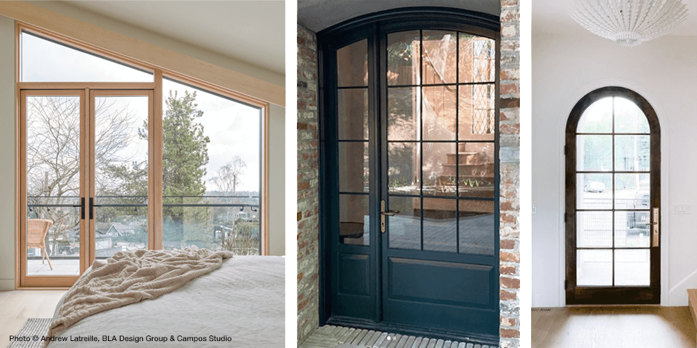 Glass Entrance Doors - Arched Glass Door